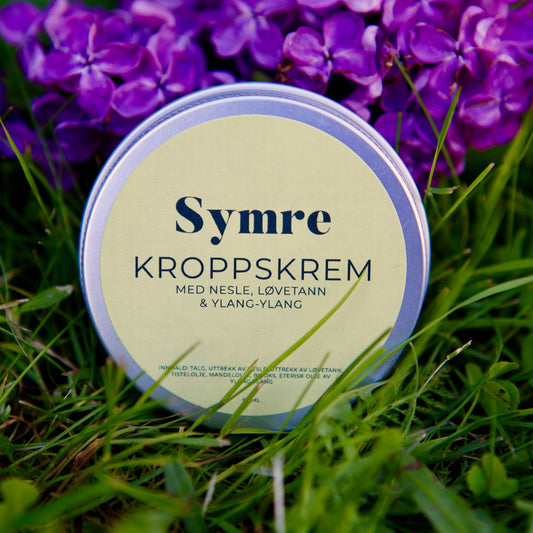 Kroppskrem med nesle, løvetann og ylang-ylang