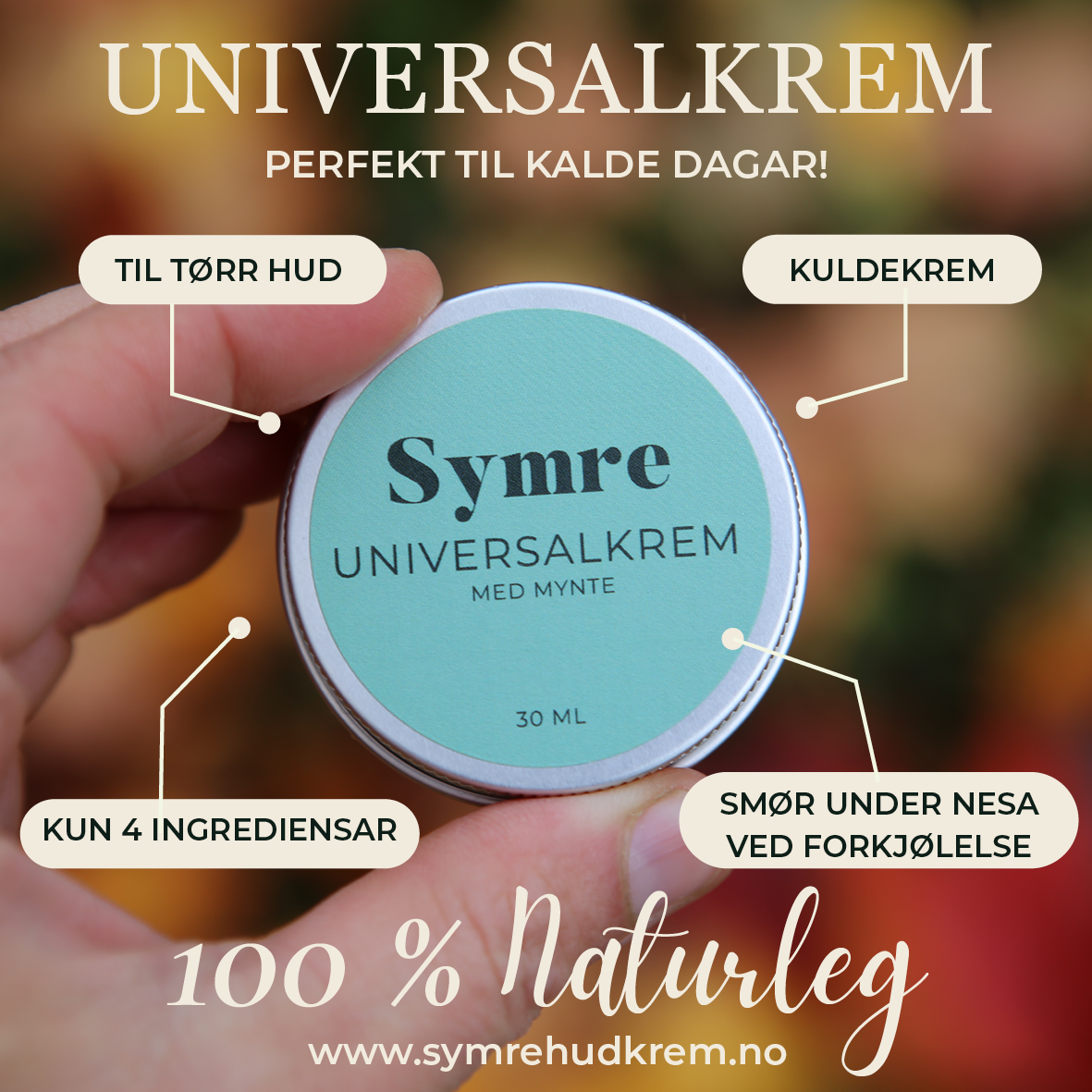 Universalkrem med mynte